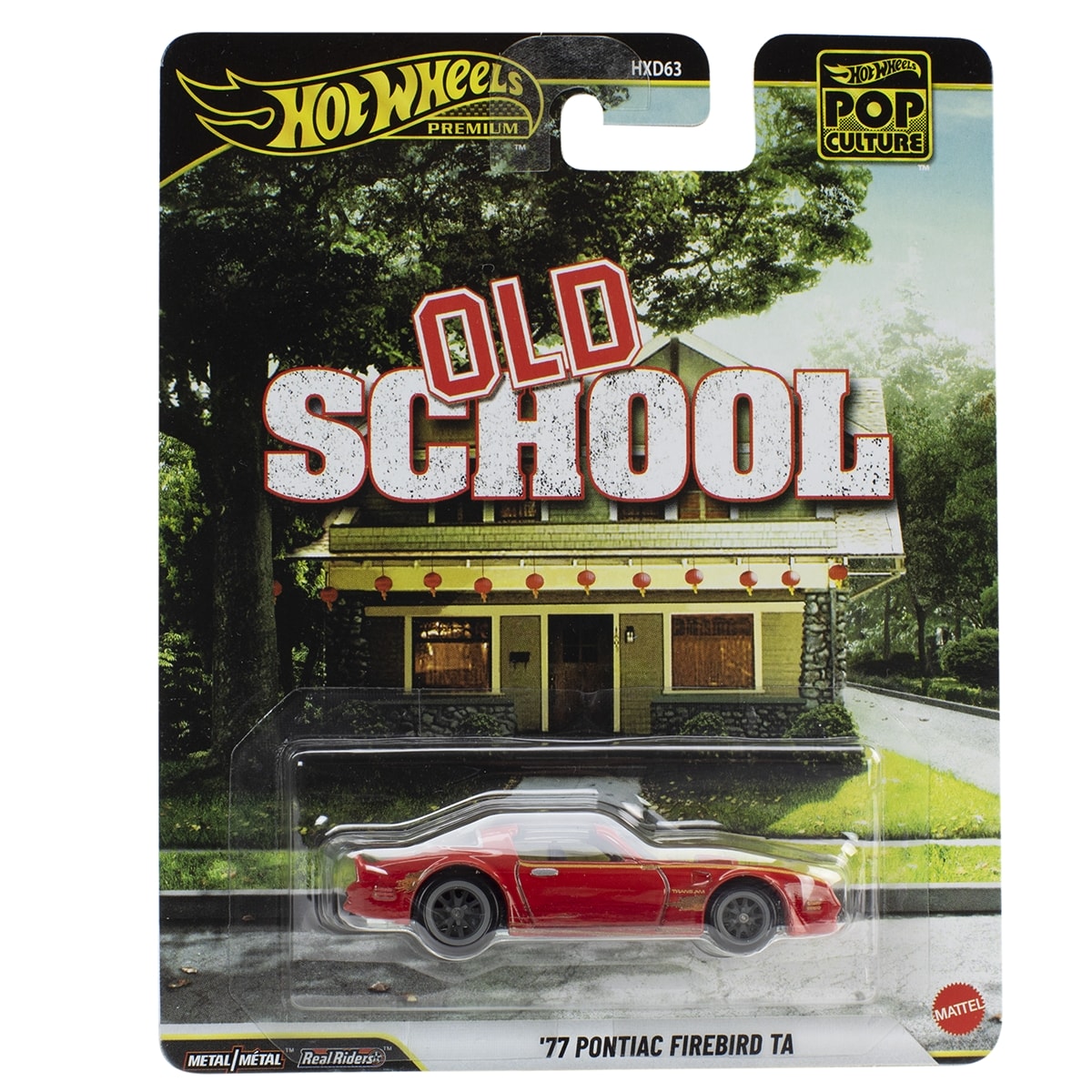Đồ Chơi Siêu Xe Pop Culture - 77 Pontiac Firebird T/A HOT WHEELS JHX08/HXD63
