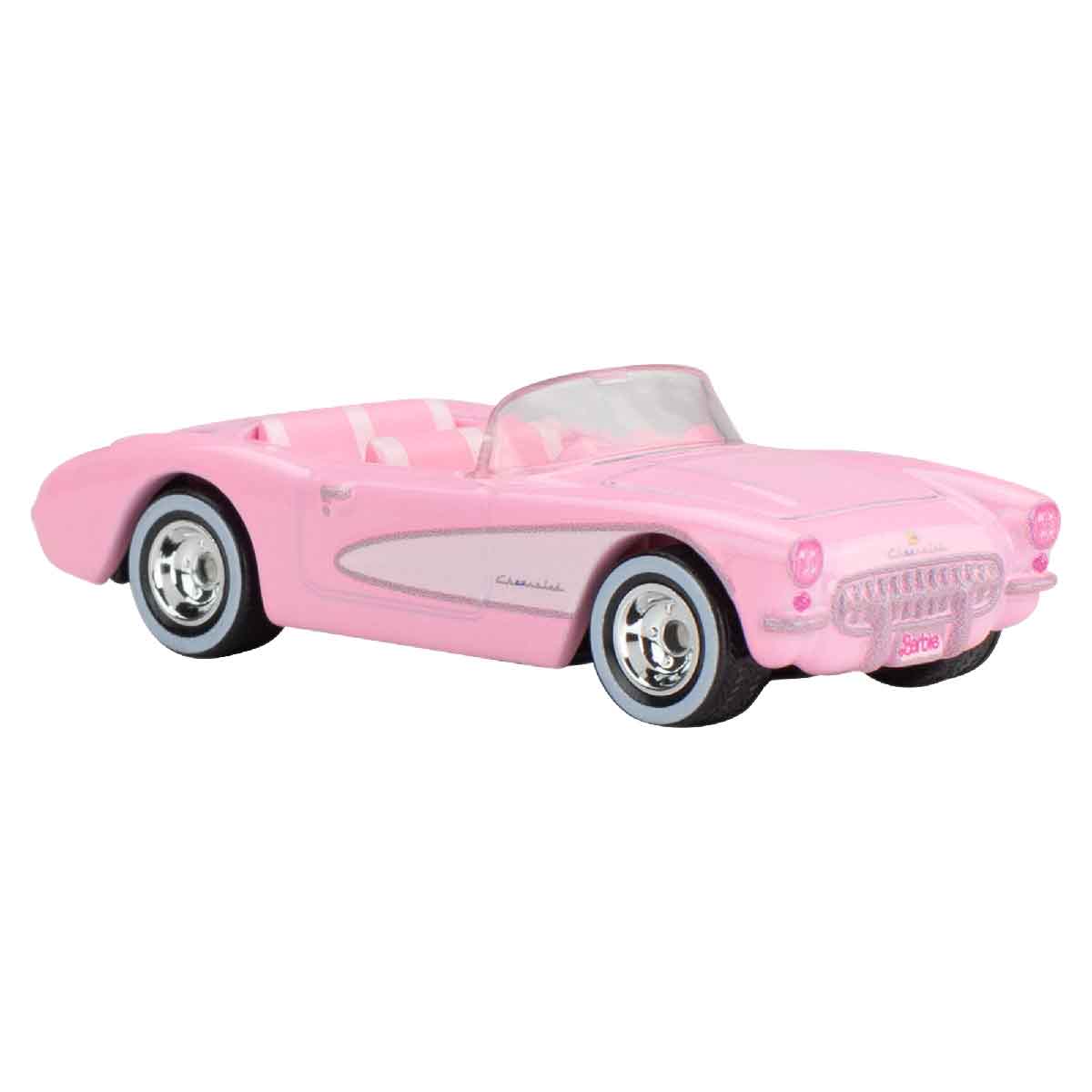 Đồ Chơi Mô Hình Siêu Xe Pop Culture - Barbie Movie Corvette HOT WHEELS JBL79/HXD63