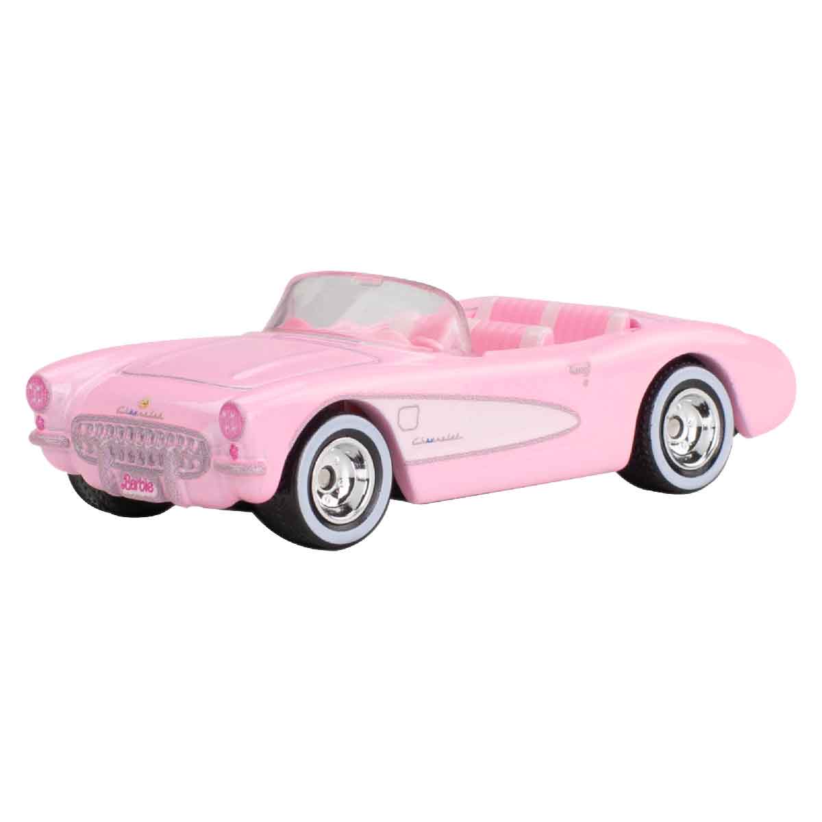 Đồ Chơi Mô Hình Siêu Xe Pop Culture - Barbie Movie Corvette HOT WHEELS JBL79/HXD63