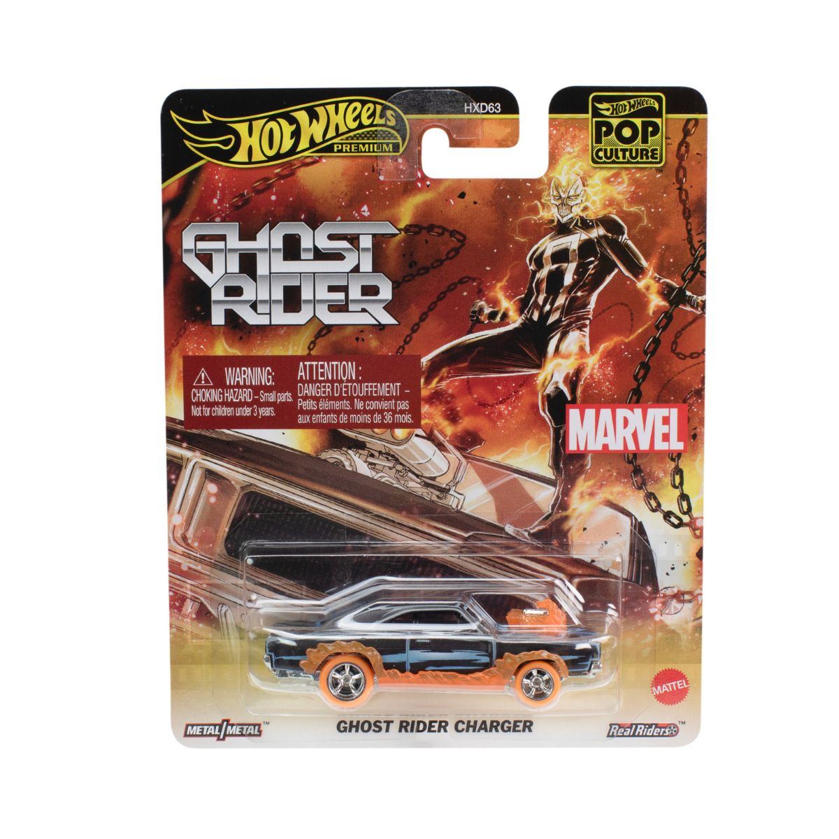 Đồ Chơi Mô Hình Siêu Xe Pop Culture - Ghost Rider Charger HOT WHEELS JBL81/HXD63