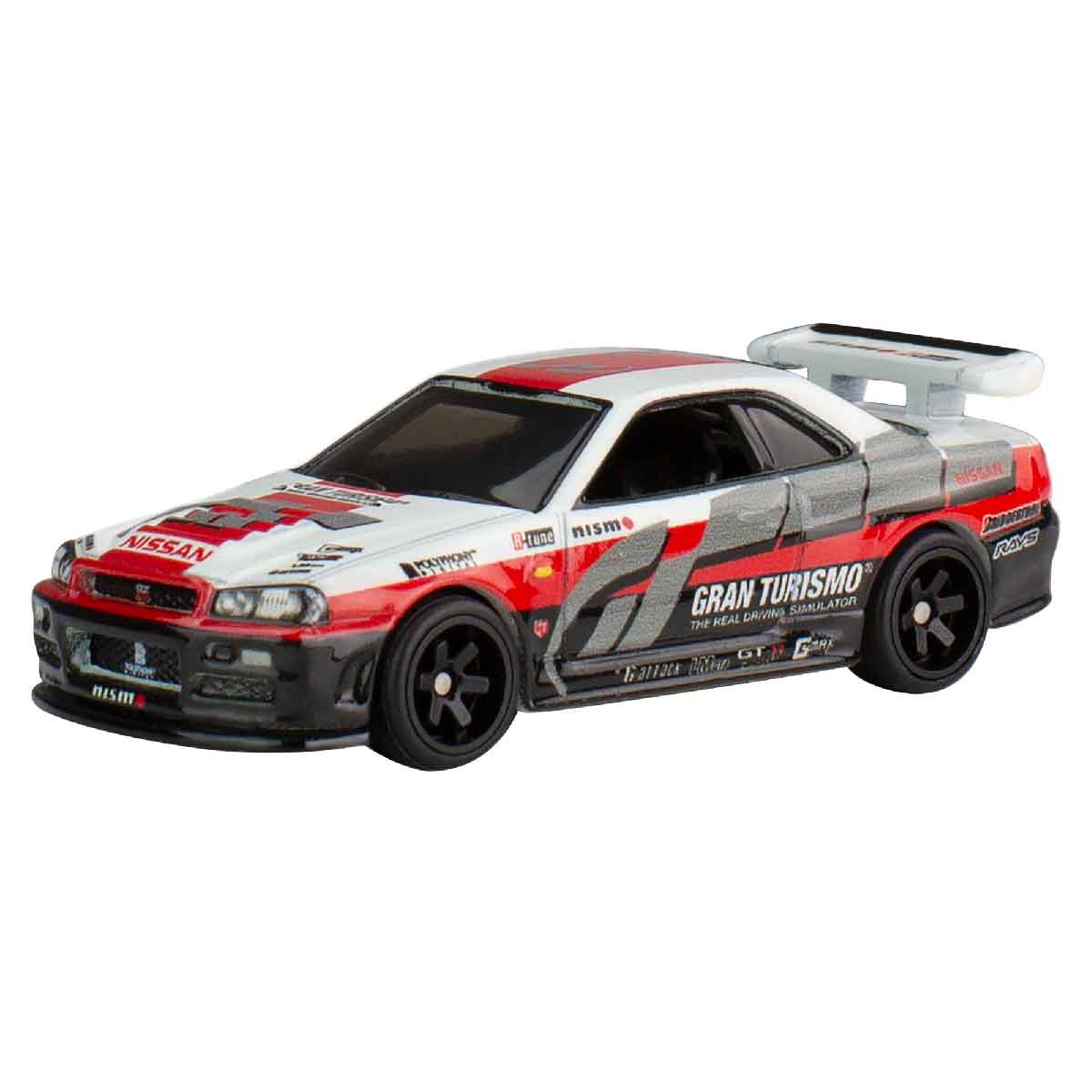Đồ Chơi Mô Hình Siêu Xe Pop Culture - Nissan Skyline GTR (BNR34) HOT WHEELS HXD63
