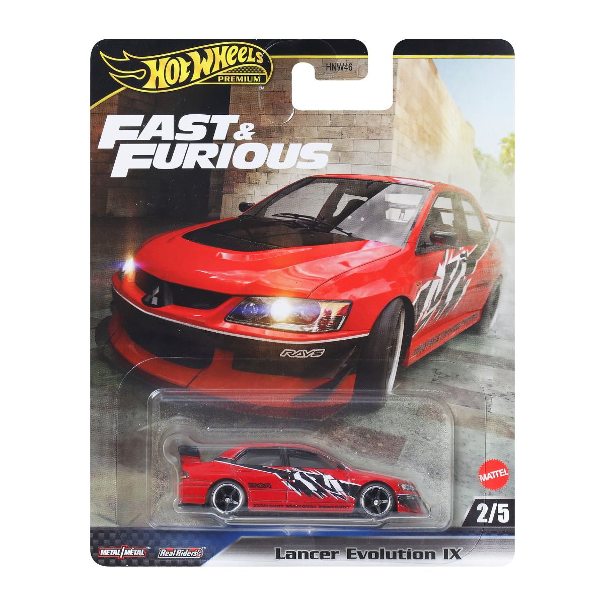 Đồ Chơi Mô Hình Siêu Xe Premium Fast&Furious 2003 Mitsubishi Lancer HOT WHEELS JBM02/HNW46