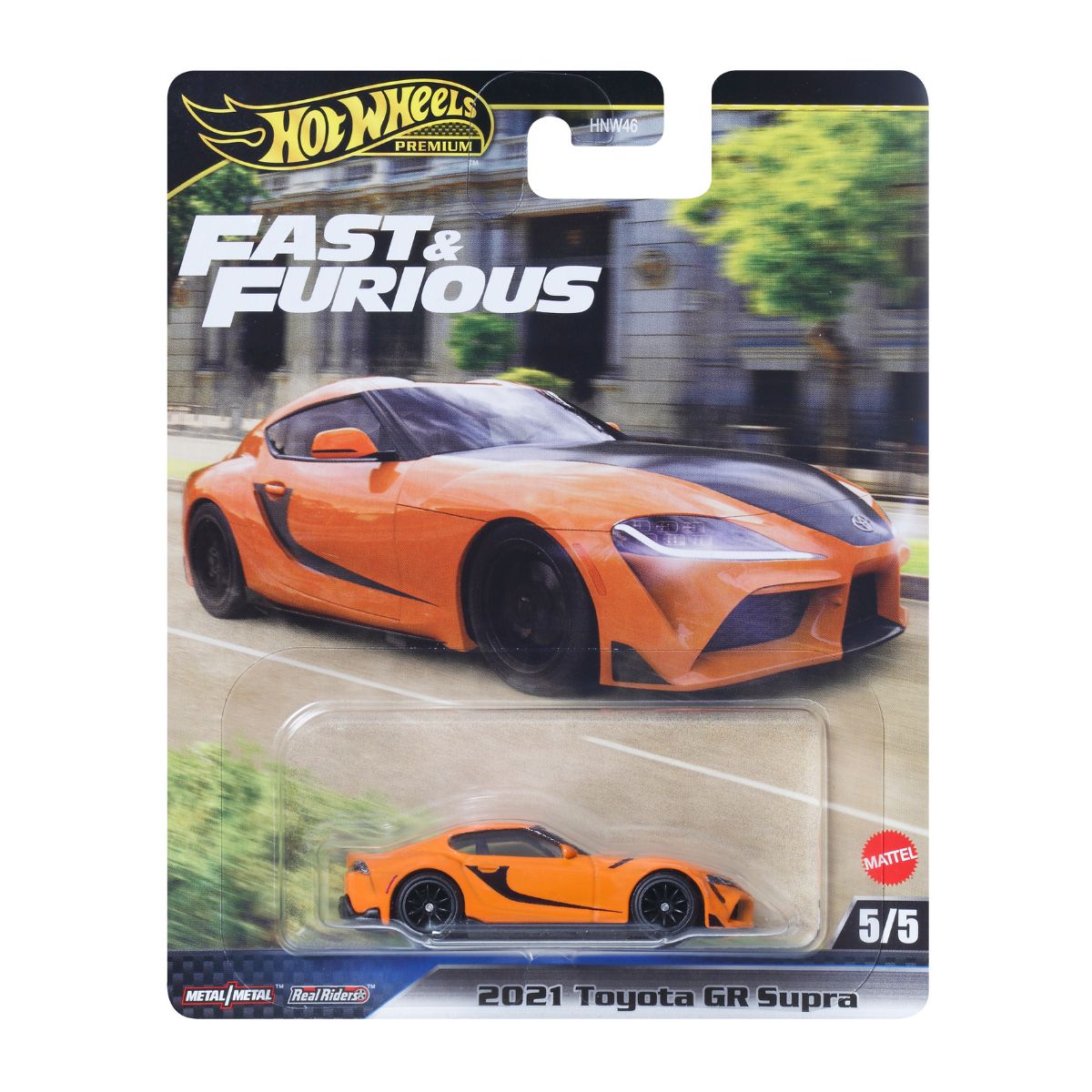 Đồ Chơi Mô Hình Siêu Xe Premium Fast&Furious 2020 Toyota Supra HOT WHEELS HNW46