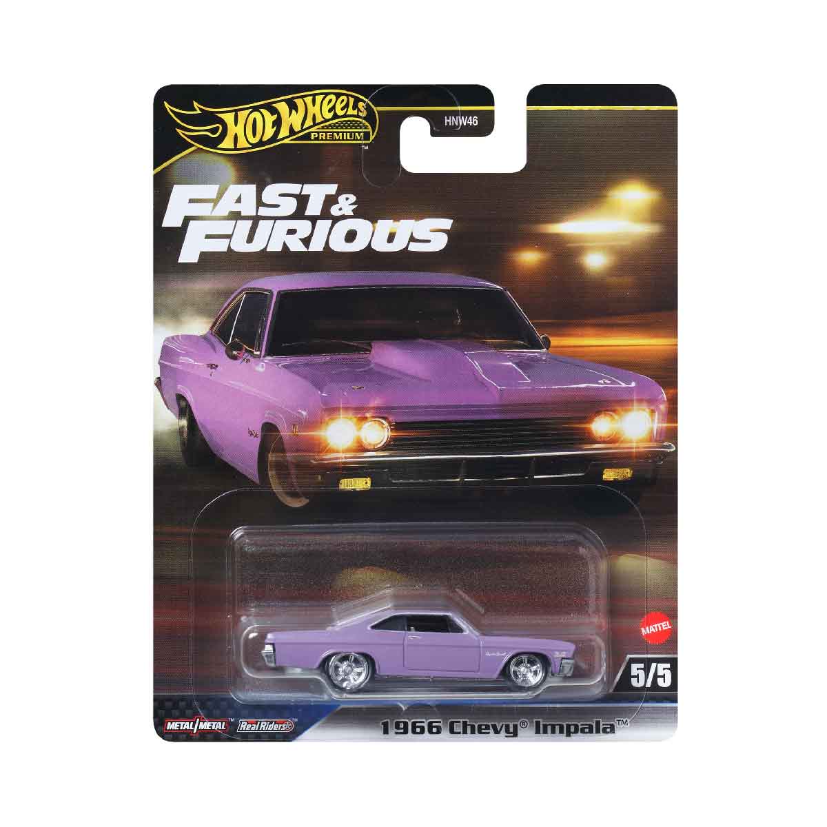 Đồ Chơi Siêu Xe Premium Fast&Furious 66 Impala Sport Coupe Hot Wheels Hnw46