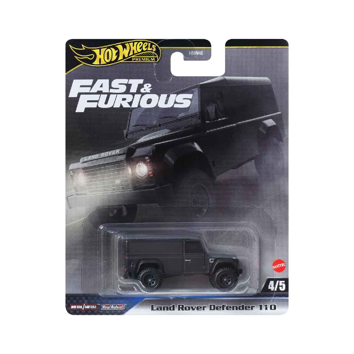Đồ Chơi Siêu Xe Premium Fast&Furious Land Rover Defender 110 Panel HOT WHEELS HNW46