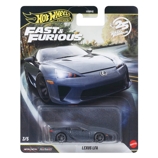 Premium Fast & Furious Supercar Toy - Lexus LFA Hot Wheels JHW66/HNW46