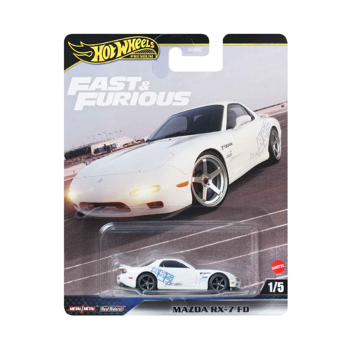Đồ Chơi Siêu Xe Premium Fast&Furious Mazda RX-7 FD HOT WHEELS HNW46