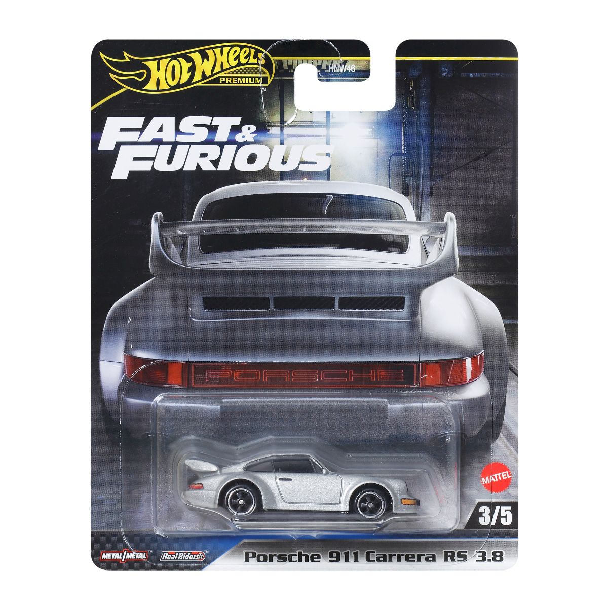 Đồ Chơi Mô Hình Siêu Xe Premium Fast&Furious Porsche 911 Carrera RS 3.8 HOT WHEELS JBM03/HNW46