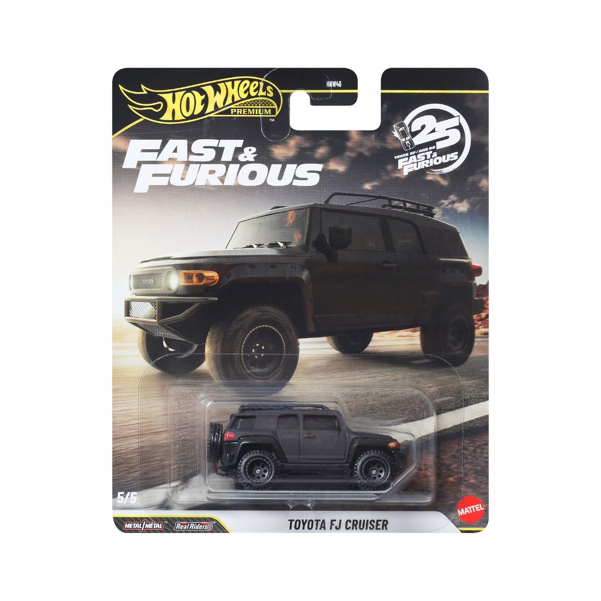 Đồ Chơi Siêu Xe Premium Fast&Furious Toyota FJ Cruiser HOT WHEELS HNW46