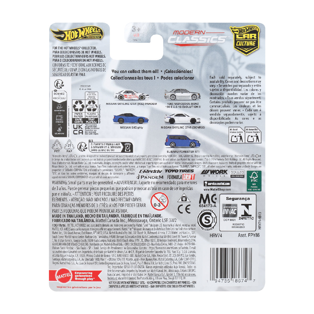 Siêu Xe Sang Trọng Subaru Forester Sti HOT WHEELS FPY86