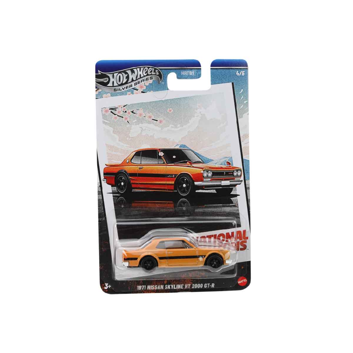 Đồ Chơi Mô Hình Siêu Xe Vintage 1971 Nissan Skyline Ht 2000 Gt-R Hot Wheels Hrt81