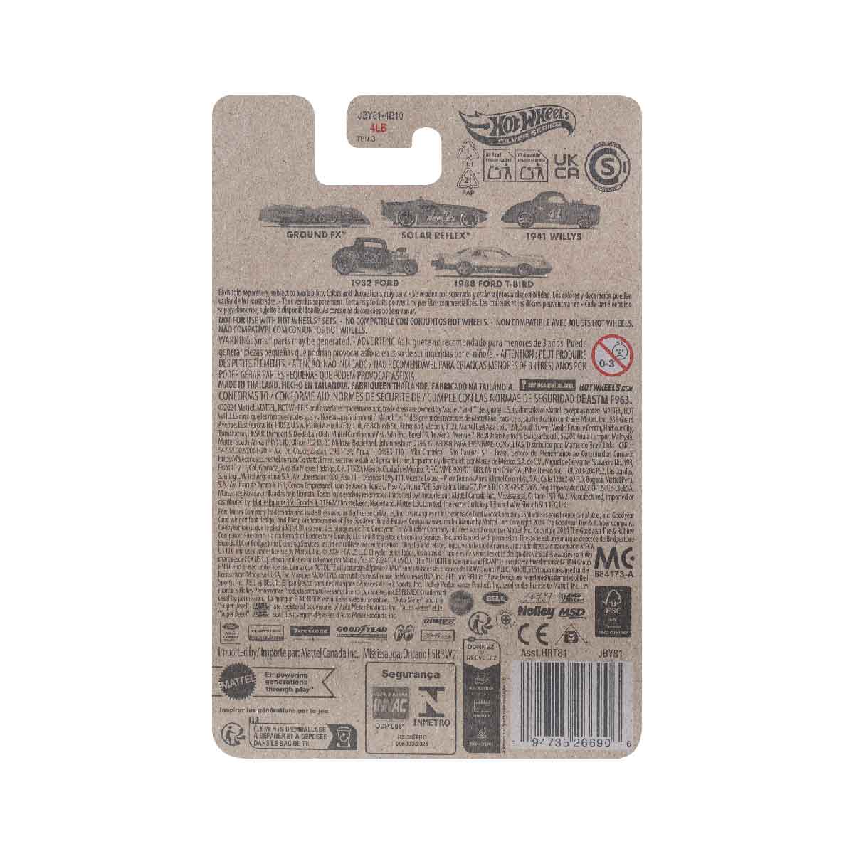 Đồ Chơi Siêu Xe Vintage Ground FX HOT WHEELS HRT81