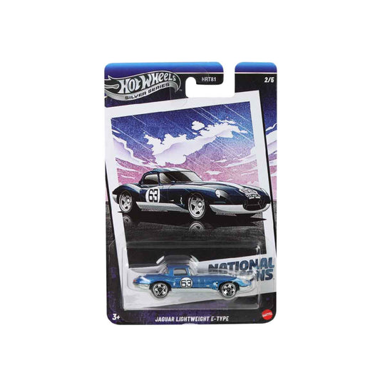 Đồ Chơi Mô Hình Siêu Xe Vintage Jaguar Lightweight E-Type HOT WHEELS HRT81