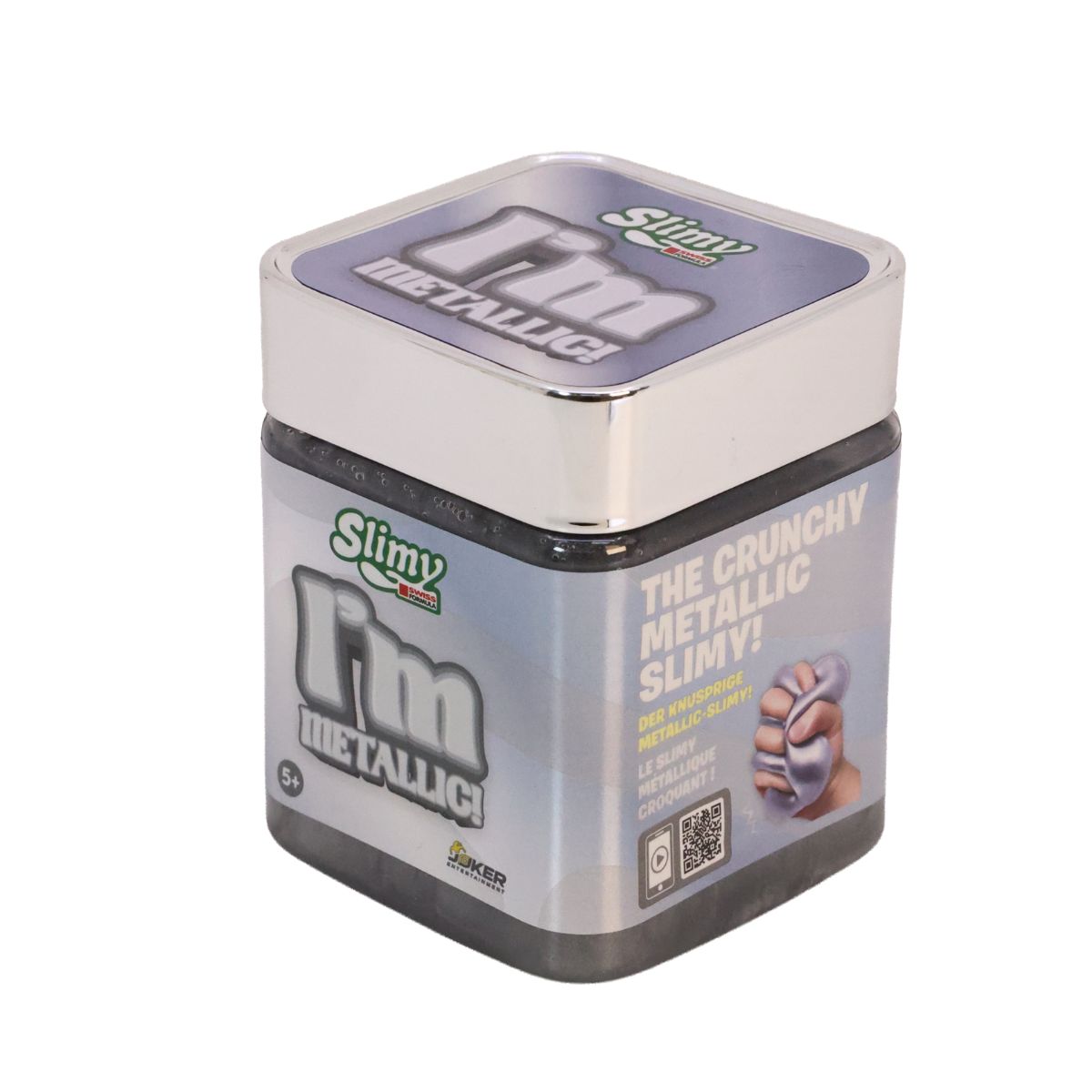 Đồ Chơi Slime Ánh Kim Bạc Lấp Lánh_220gr SLIMY 20280630/32158/SI