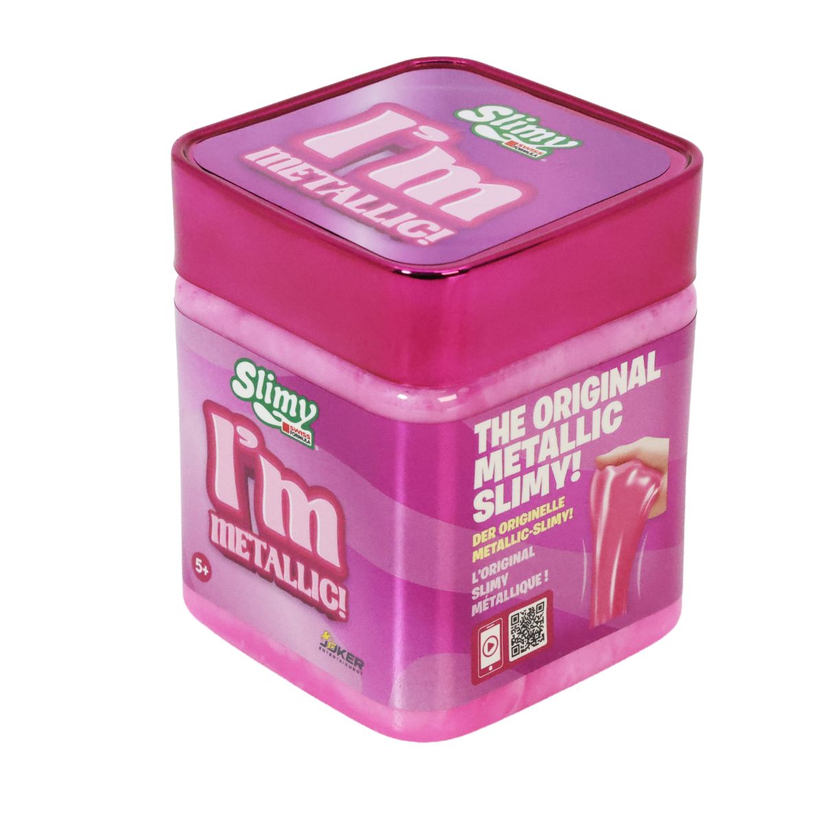 Đồ Chơi Slime Ánh Kim Đỏ Ruby Lấp Lánh_220gr SLIMY 20280630/32158/RE