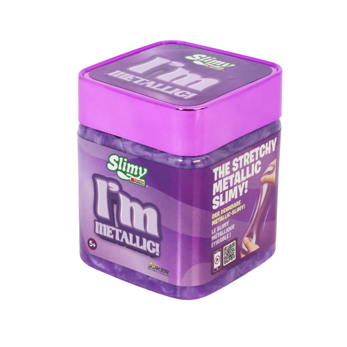 Glitter Purple Metallic Slime Toy – 220g SLIMY 20271231/32158/PP