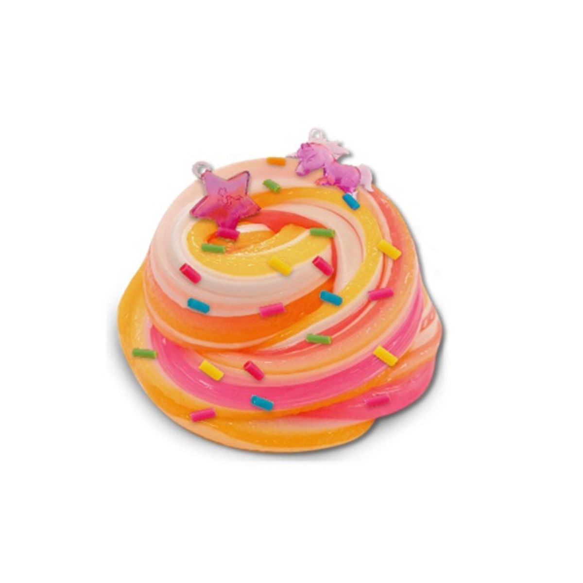 Đồ Chơi Slime Hộp Kem Kỳ Lân Ngọt Ngào Với Cốm Trang Trí 350gr SLIMY 33921