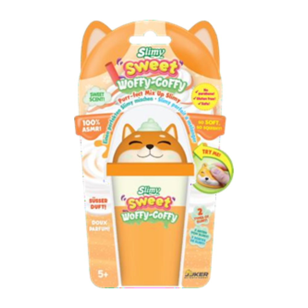 Slimy cà phê Woffy - Coffy với Squishy cam dẻo ấm áp SLIMY 33529