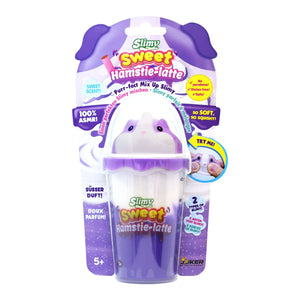 Đồ Chơi Slimy Cà Phê Hamstie-Latte Với Squishy Tím Dẻo Đáng Yêu SLIMY 33529A