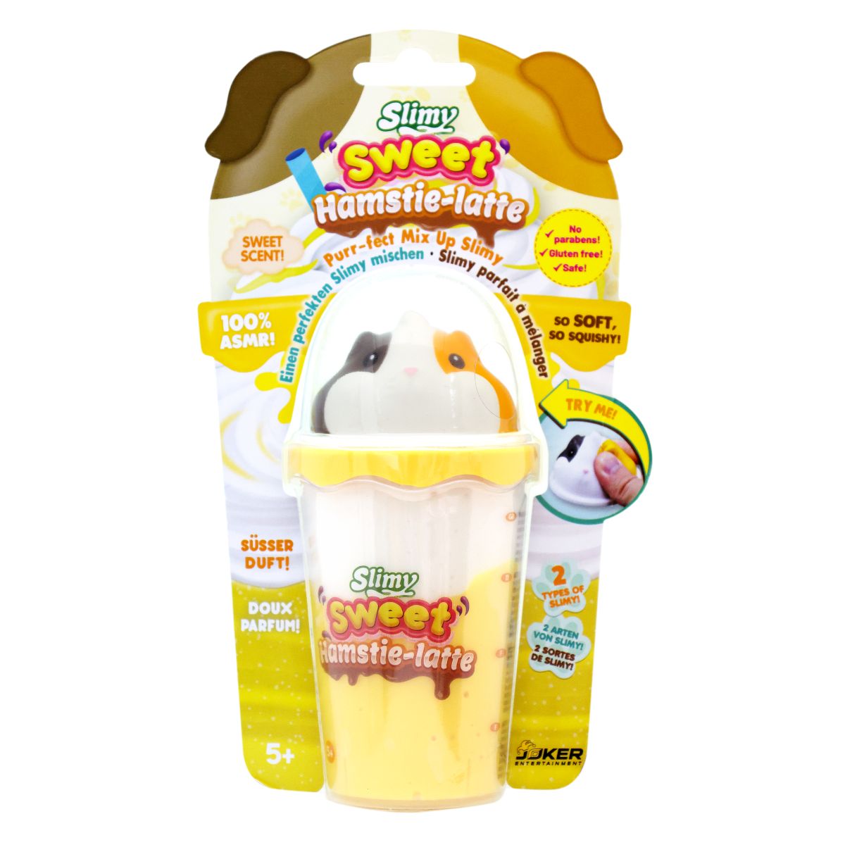 Đồ Chơi Slimy Cà Phê Hamstie-Latte Với Squishy Màu Vàng Dẻo Đáng Yêu SLIMY 33529A