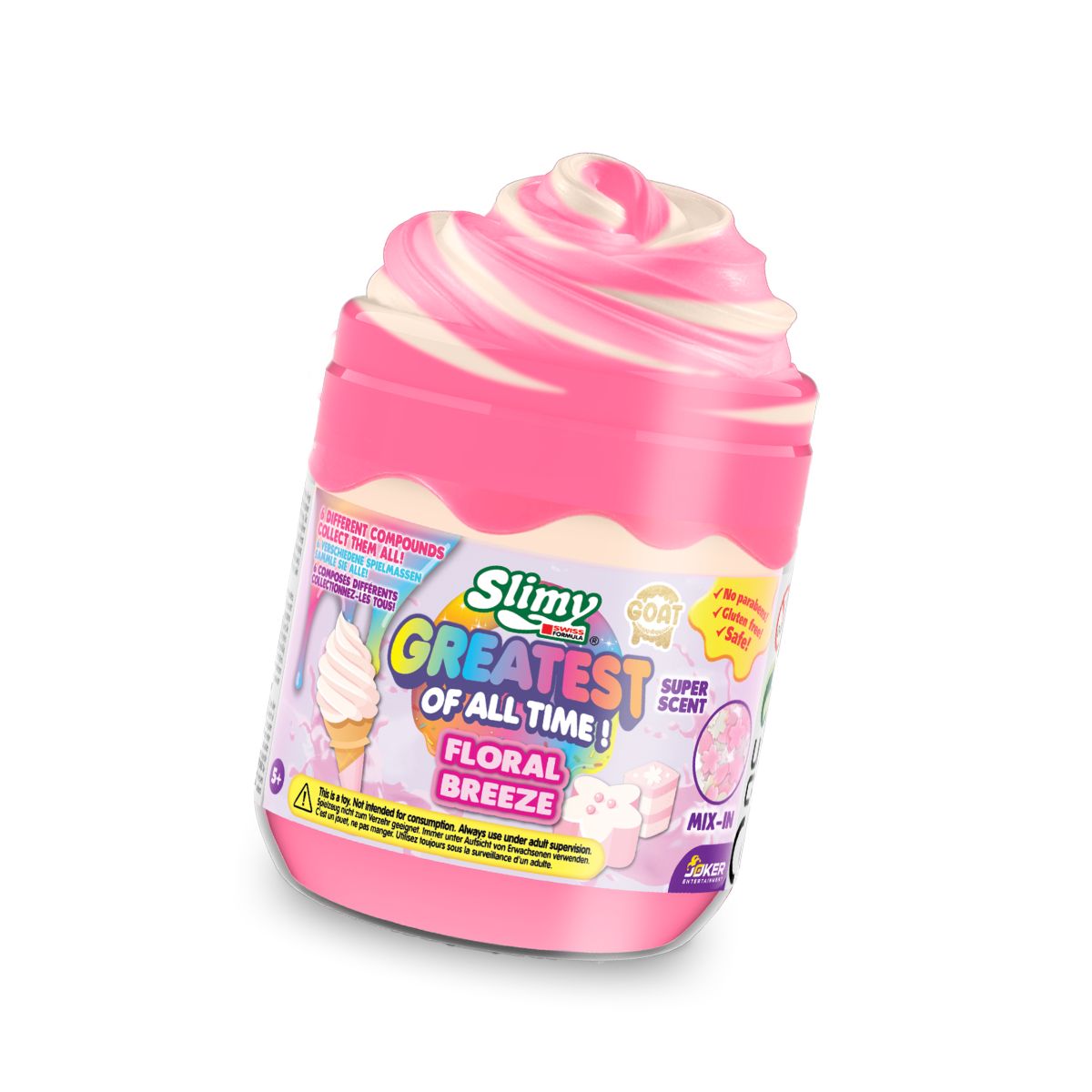 Đồ Chơi Slimy Goat Vui Nhộn Hồng Kem Lạnh_230gr SLIMY 20271231/32286/PK
