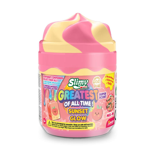 Slimy Goat Toy Fun Pink and Yellow Tropical Cream_250gr SLIMY 20280630/32286/PK-YE
