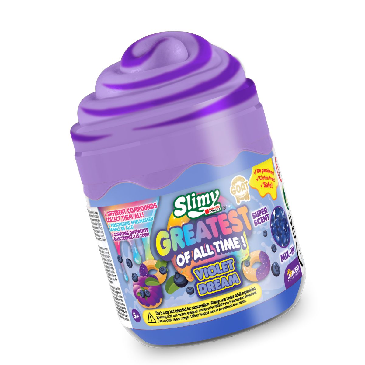 Đồ Chơi Slimy Goat Vui Nhộn Tím Việt Quốc_250gr SLIMY 20280630/32286/PP