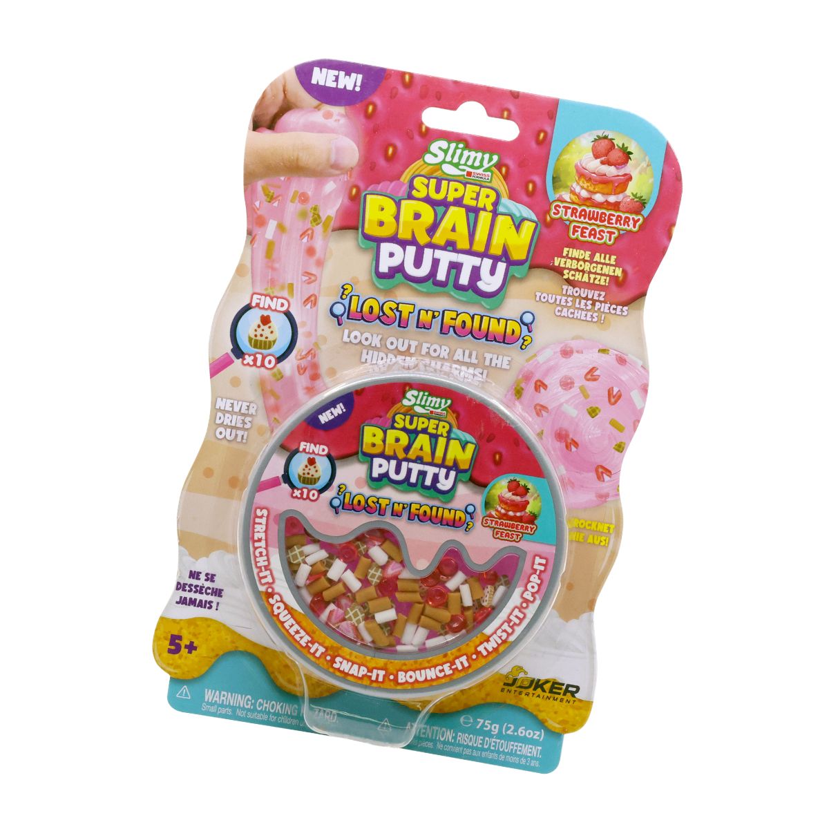 Đồ Chơi Slimy Putty Dâu Hồng Ngọt Ngào_75gr SLIMY 20271231/34302/PK
