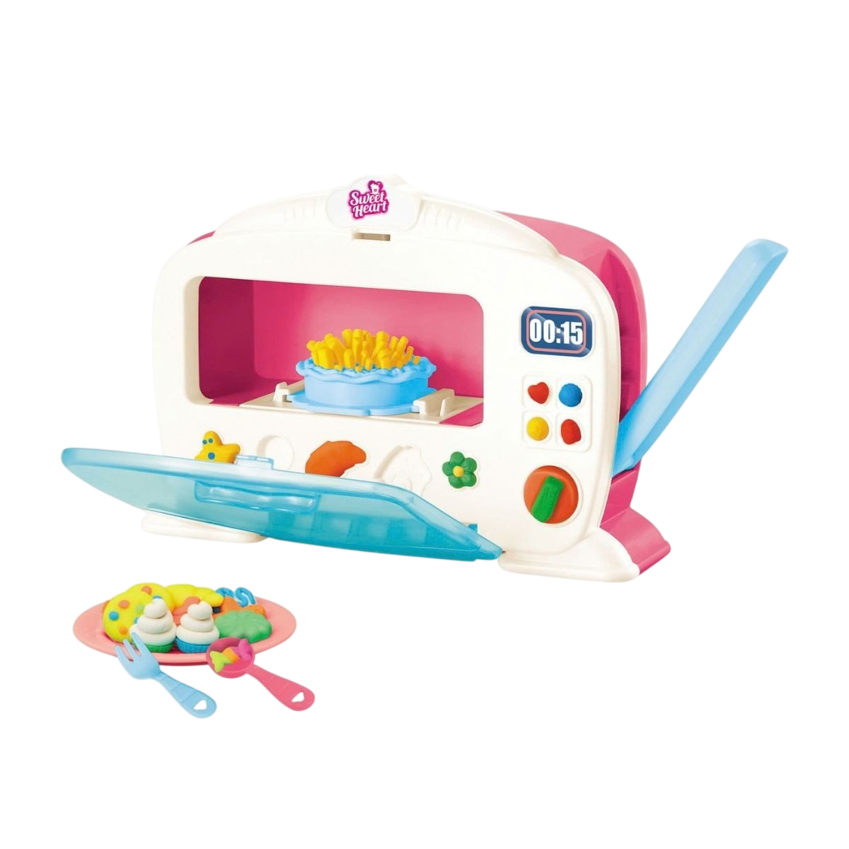 Multifunction Play-Dough Oven Toy Set SWEET HEART SH39928