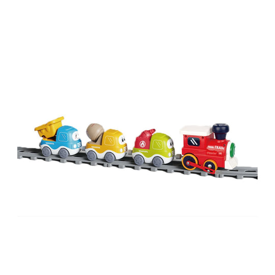 PEEK A BOO Steam Train Toy with Railway Tracks for Kids PAB065