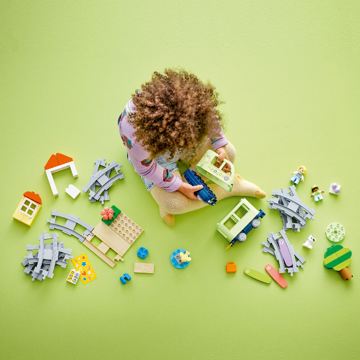 Đồ Chơi Lắp Ráp Tàu Lửa Phiêu Lưu Tương Tác LEGO DUPLO 10427