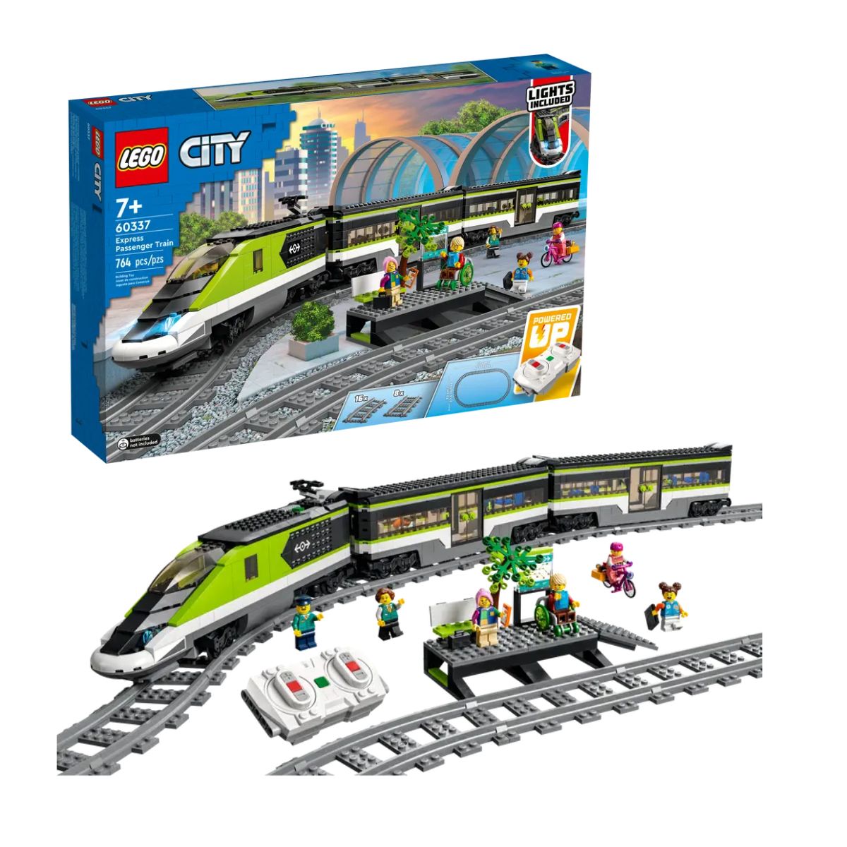 Đồ Chơi Lắp Ráp Tàu Tốc Hành Vận Chuyển Hành Khách LEGO CITY 60337