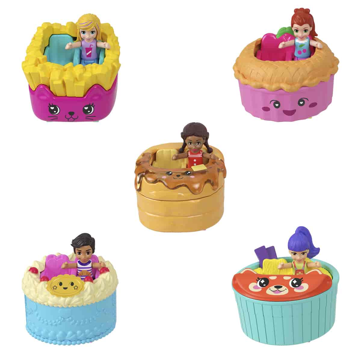 Đồ Chơi Mô Hình Thiên Đường Ẩm Thực Của POLLY POCKET JCR44