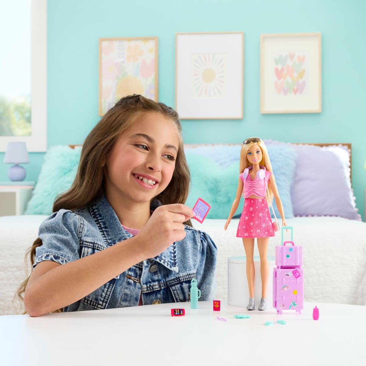 Đồ Chơi Thời Trang Du Lịch Của Barbie Malibu BARBIE JMJ47