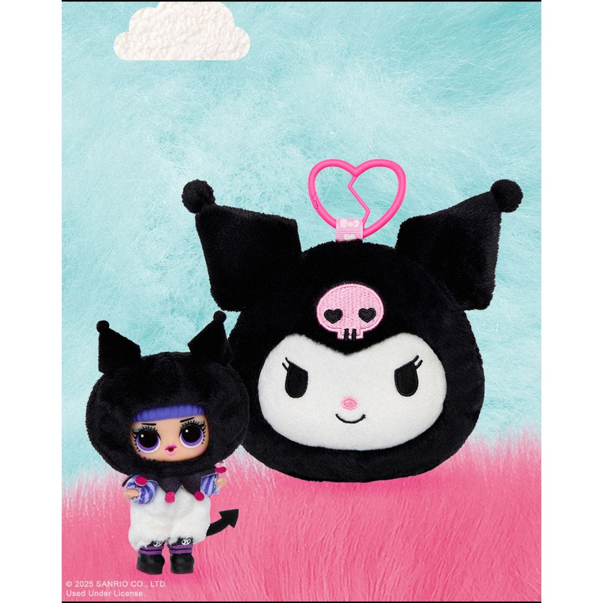 Đồ Chơi Thú Bông Hai Mặt Bất Ngờ L.O.L. Surprise & Hello Kitty LOL SURPRISE 249962-EUC