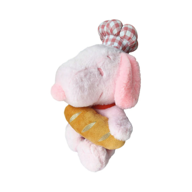 thu-bong-snoopy-mau-hong-om-banh-mi-26cm-plush-toy-106905010001pk-01