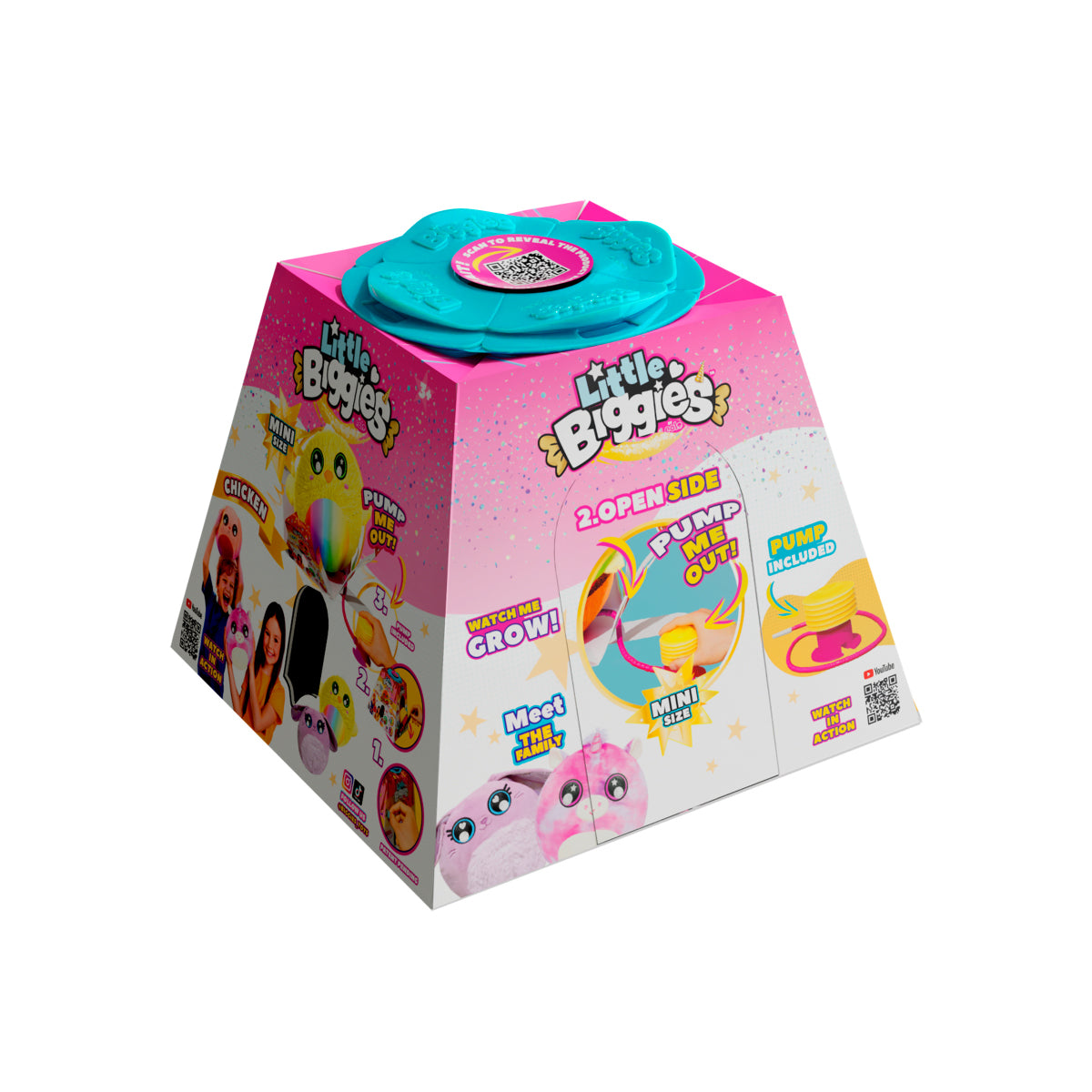 Đồ Chơi Thú Cưng Bong Bóng Kỳ Lân Hồng BIGGIES BIG002-EUN