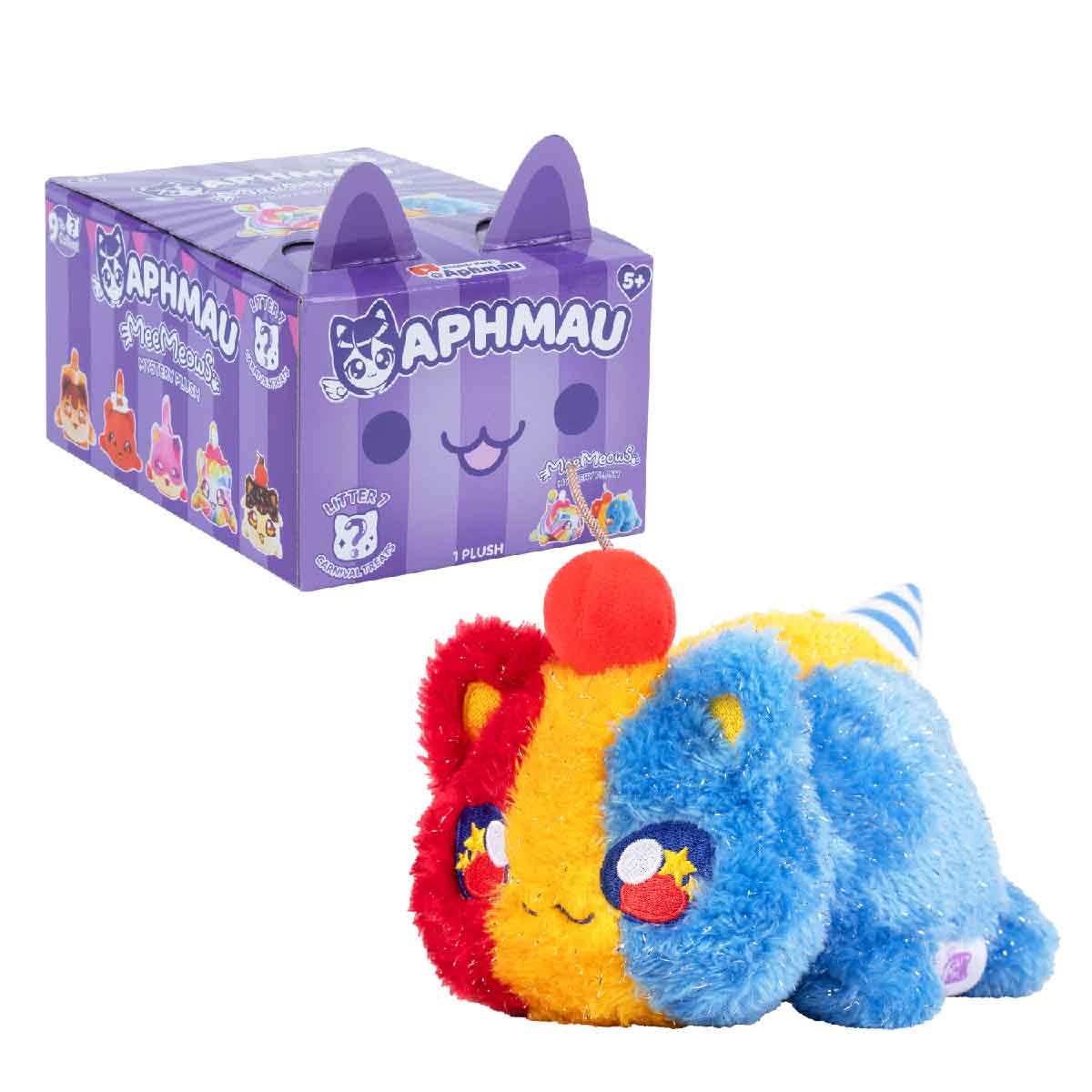Đồ Chơi Thú Nhồi Bông 6inch Carnival Treats APHMAU 6027