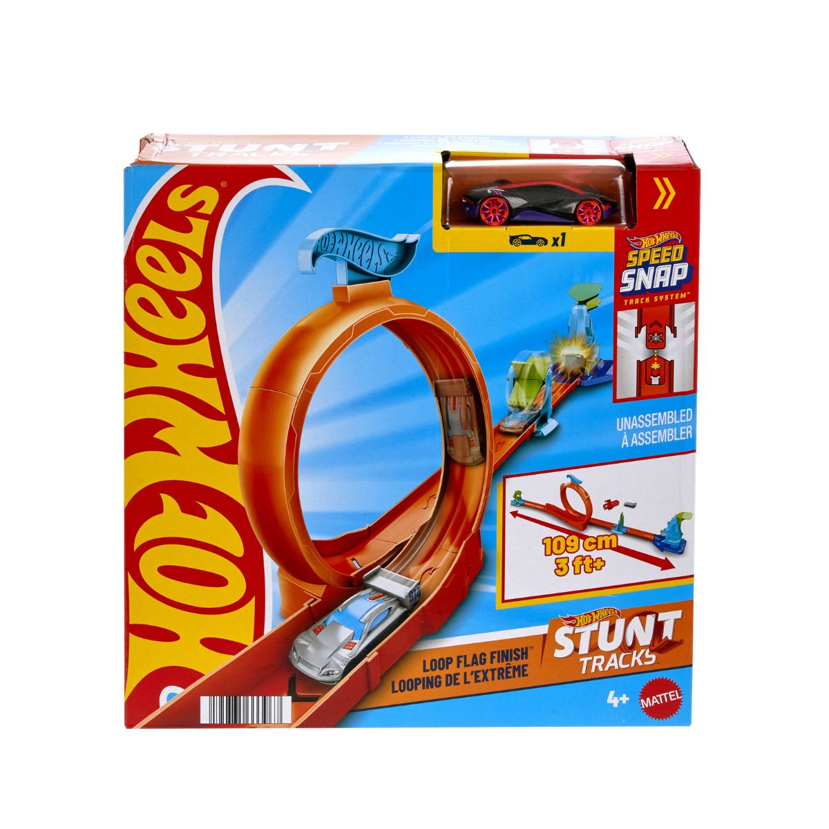 Đồ Chơi Thử Thách Cực Đại - Xoắn Ốc Lượn Vòng HOT WHEELS JHK76