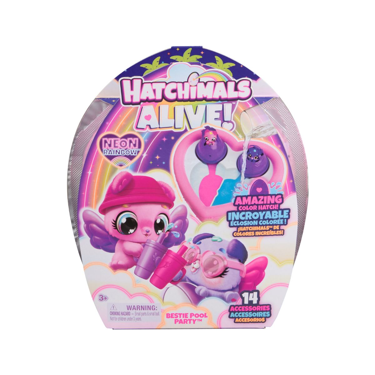 Đồ Chơi Tiệc Bể Bơi HATCHIMALS 6072786