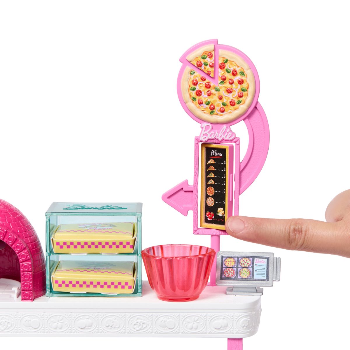 Đồ Chơi Tiệm Pizza Thơm Ngon Của BARBIE JMK21