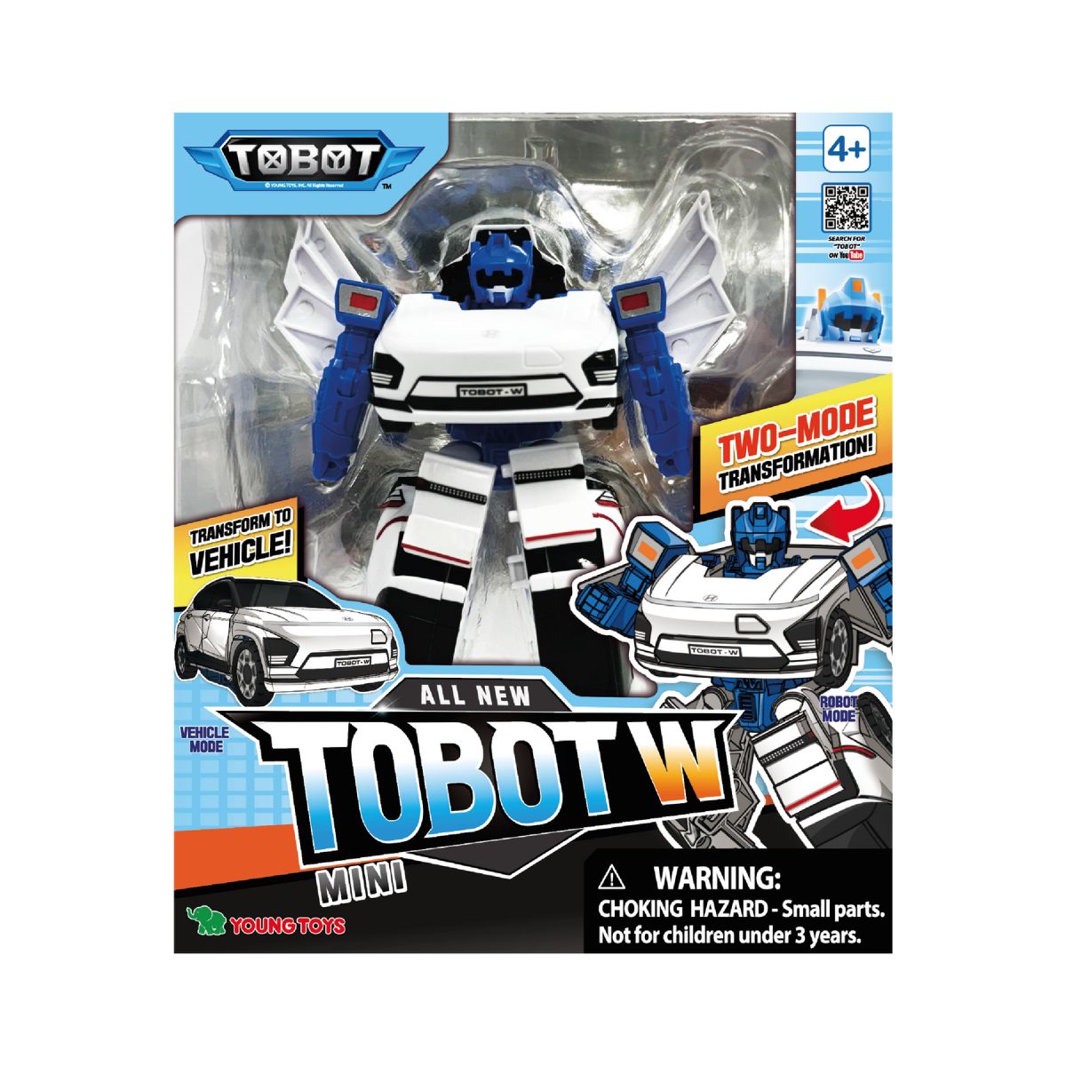 Đồ Chơi Biến Hình Chiến Binh Thần Tốc W TOBOT 301178