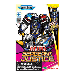 Đồ Chơi Mini Chiến Binh Công Lý Sergeant Justice TOBOT 301211