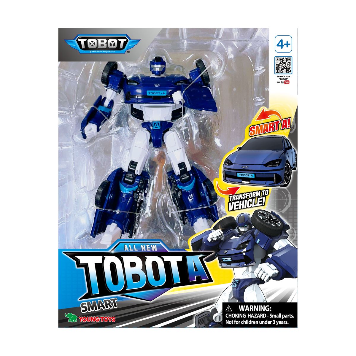 Đồ Chơi Smart Biến Hình Chiến Binh Quả Cảm A TOBOT 301181