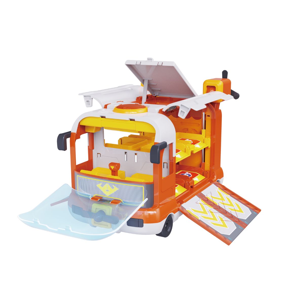 Trạm Căn Cứ Khủng Long DinoWings Đi Kèm 2 Robot Biến Hình SUPERWINGS EU790880