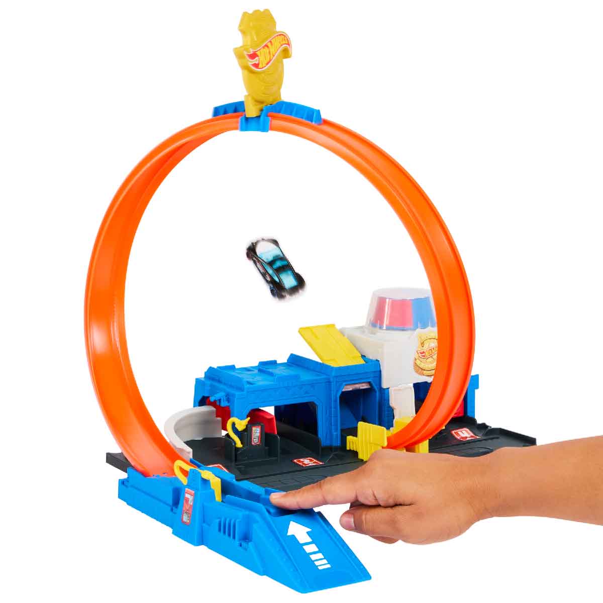 Đồ Chơi Trạm Cảnh Sát Siêu Đẳng HOT WHEELS JBM71