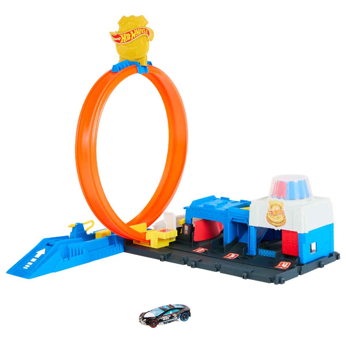 Đồ Chơi Trạm Cảnh Sát Siêu Đẳng HOT WHEELS JBM71