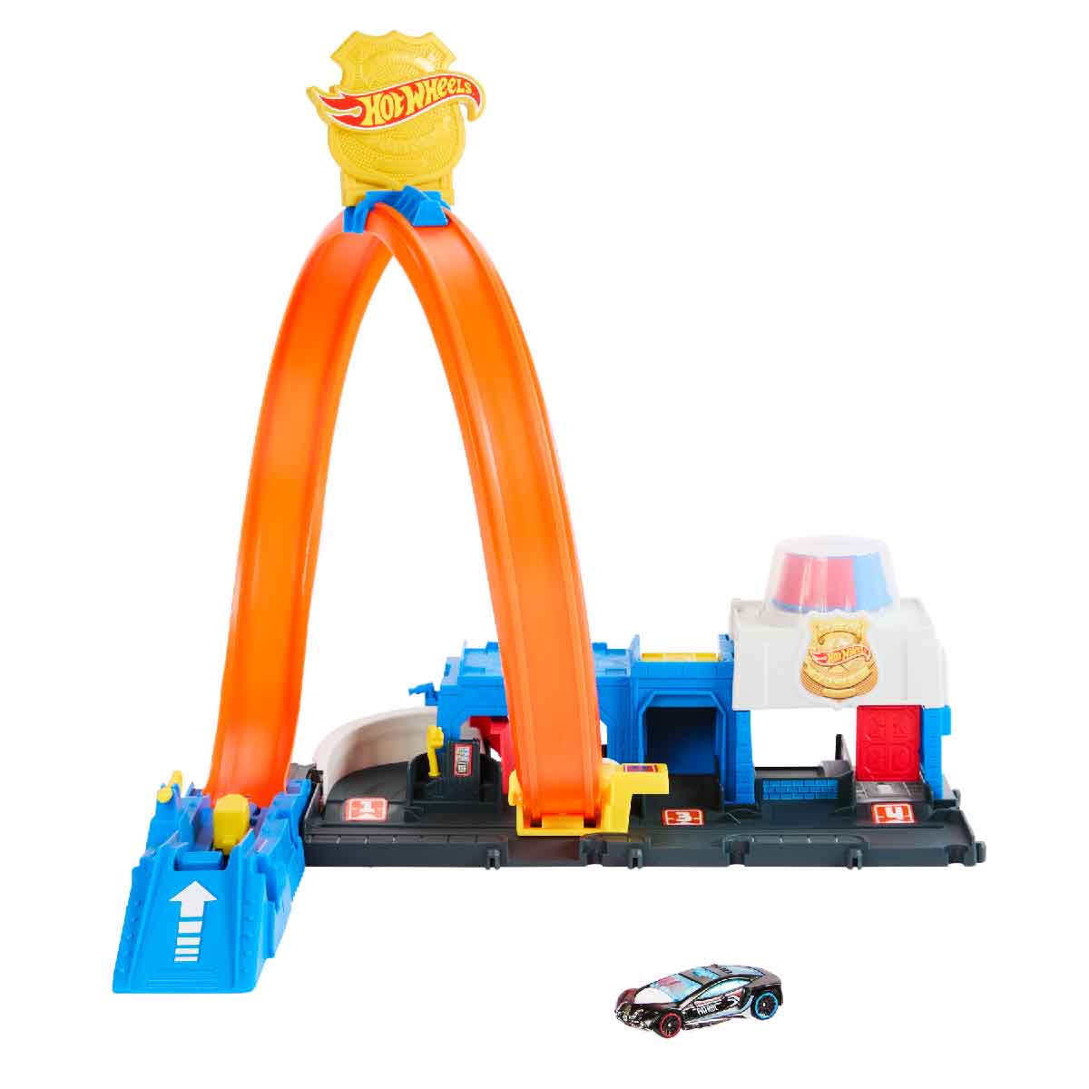 Đồ Chơi Trạm Cảnh Sát Siêu Đẳng HOT WHEELS JBM71