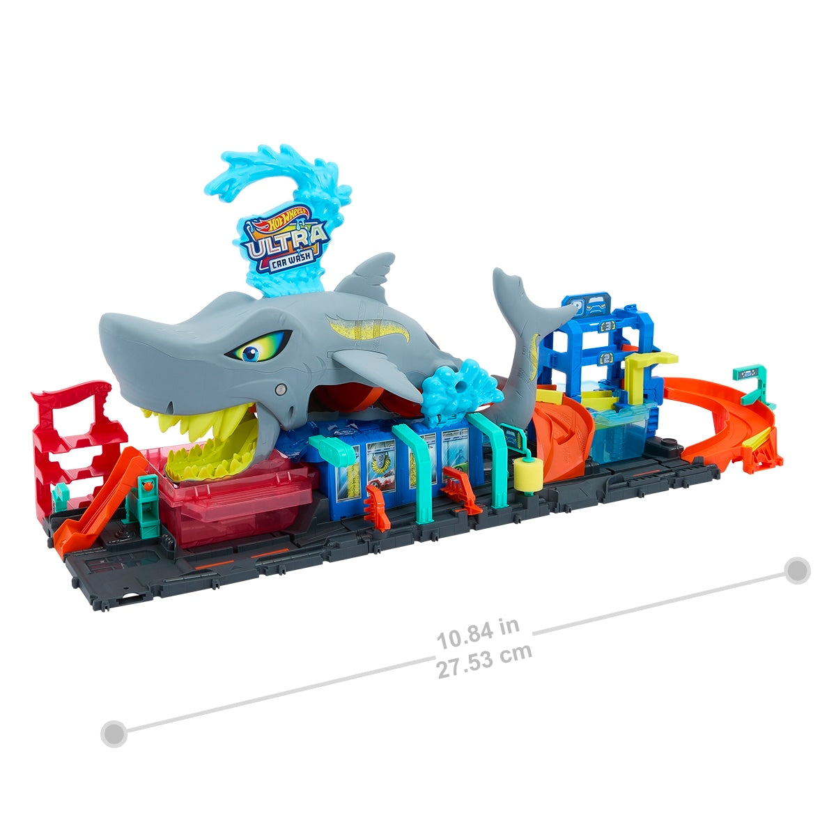 Đồ Chơi Trạm Rửa Xe Cá Mập Khổng Lồ HOT WHEELS HTN82