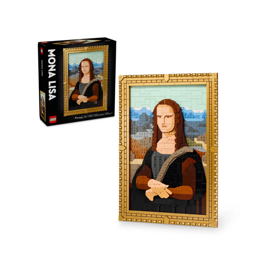 Mona Lisa Buildable Picture LEGO Set for Adults 31213 (1,503 pieces)